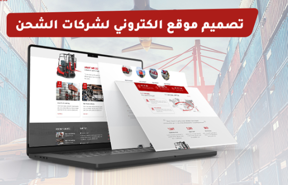 تصميم موقع إلكتروني لشركة لوجستية لإدارة عمليات الشحن