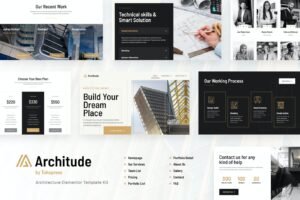 ARCHITUDE | ARCHITECTURE ELEMENTOR TEMPLATE KIT – عقارات