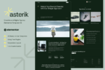 قالب استيريك لوكالات التسويق الرقمي والإعلان