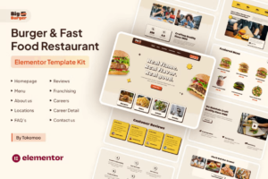BIGBURGER – قوالب احترافية