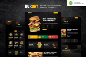 BURGRY – قوالب احترافية