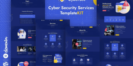 قالب كيبيرسيك للتكنولوجيا والبرمجيات والحلول الرقمية