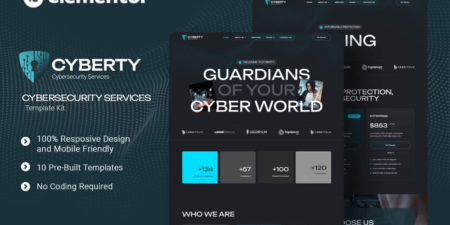 قالب كيبيرتي للتكنولوجيا والبرمجيات والحلول الرقمية