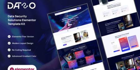 قالب داتاسو للتكنولوجيا والبرمجيات والحلول الرقمية