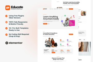 EDUCATE – تعليم وتدريب