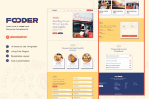 FOODER – قوالب احترافية
