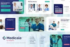 MEDICALE | MEDICAL & HEALTH ELEMENTOR TEMPLATE KIT – صحة وعافية