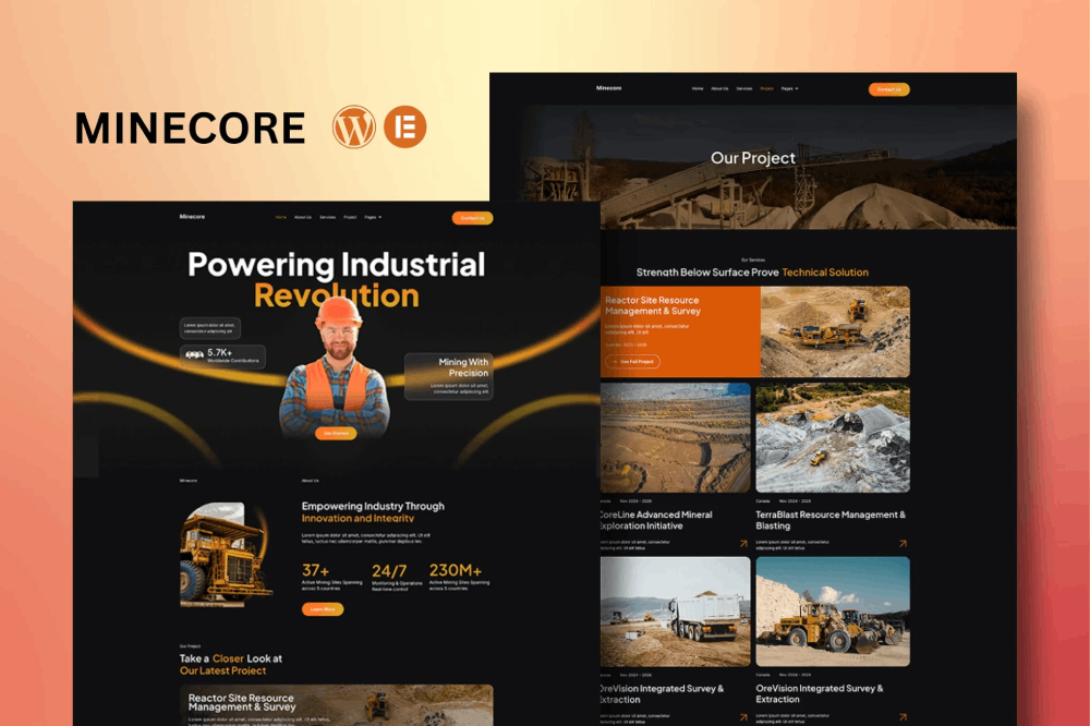 MINECORE – أعمال وشركات