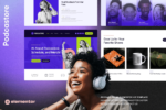 قالب بودكاستوري للتصميم الإبداعي والفنون البصرية