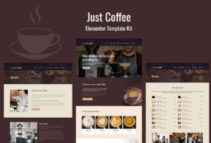 JUSTCOFFEE – قوالب احترافية