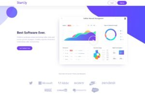 STARTLY TEMPLATE KIT FOR STARTUPS, SAAS & SOFTWARE – تكنولوجيا وبرمجيات