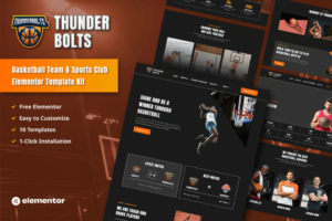 THUNDERBOLTS – رياضة وتدريب