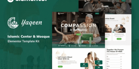 قالب يايين للمنظمات الخيرية والتبرعات