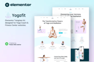 YOGAFIT – قوالب احترافية