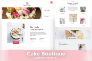 CAKE BOUTIQUE – قوالب احترافية