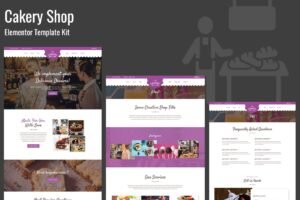 CAKERYSHOP – قوالب احترافية
