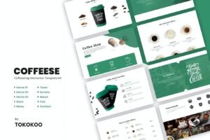 COFFESSE | COFFEE SHOP ELEMENTOR TEMPLATE KIT – قوالب احترافية