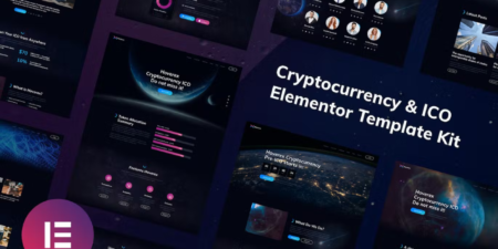 قالب هوفيريكس للعملات الرقمية والبلوك تشين