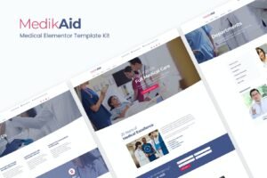 MEDIKAID | MEDICAL HEALTHCARE ELEMENTOR TEMPLATE KIT – صحة وعافية