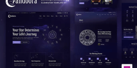 قالب باندوورا للتكنولوجيا والبرمجيات والحلول الرقمية