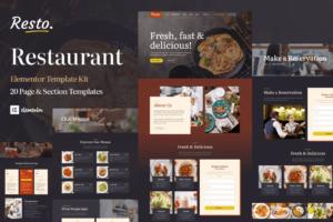RESTO. – قوالب احترافية