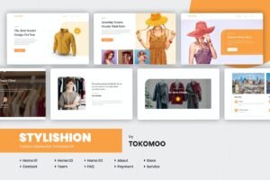 STYLISHION | FASHION ELEMENTOR TEMPLATE KIT – أزياء وموضة