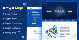 كريبتوب قالب ووردبريس للعملات الرقمية