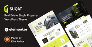 سوقات قالب ووردبريس للعقارات