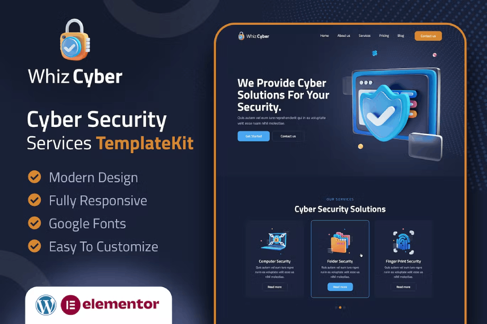 قالب وهيزكيبير للتكنولوجيا والبرمجيات والحلول الرقمية
