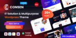 كونسن قالب ووردبريس لحلول الأعمال