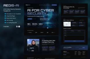 قالب ايغيس للتكنولوجيا والبرمجيات والحلول الرقمية