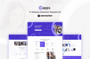 قالب كاببس للتكنولوجيا والبرمجيات والحلول الرقمية