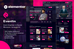 قالب يفينتين للفعاليات والحفلات والمؤتمرات