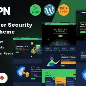 ويبن قالب ووردبريس لخدمات الشبكات السحابية