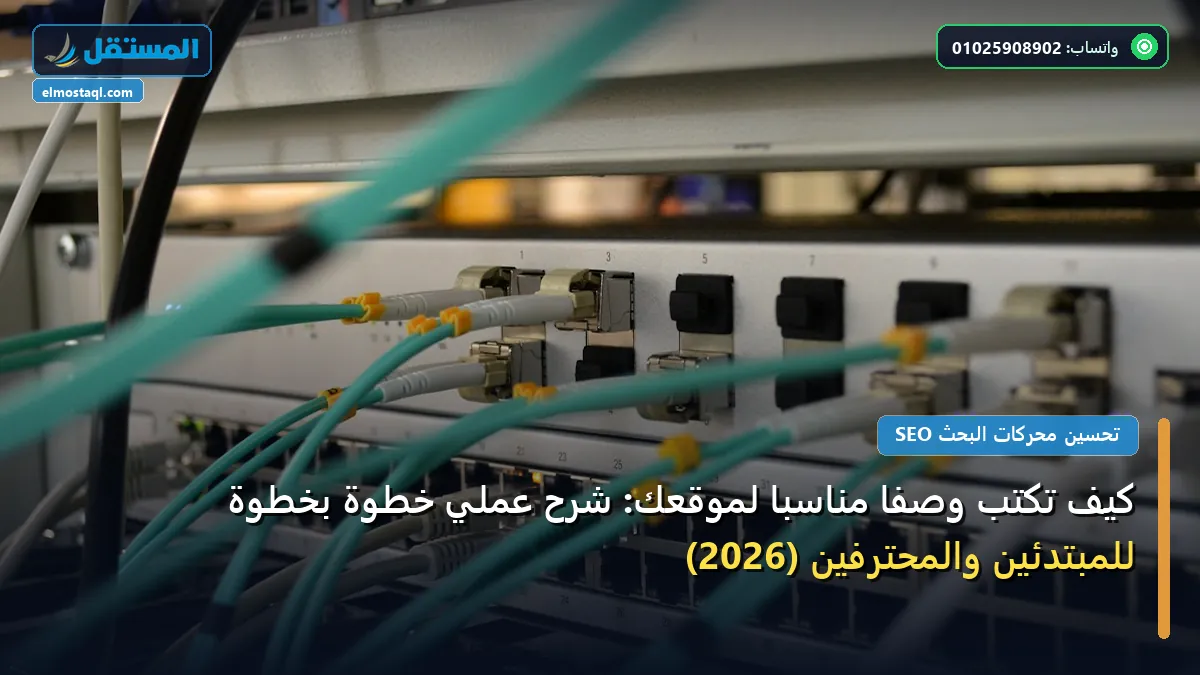 كيف تكتب وصفًا مناسبًا لموقعك - كيف تكتب وصفًا مناسبًا لموقعك: شرح عملي خطوة بخطوة للمبتدئين والمحترفين (2026)