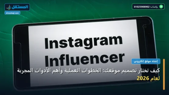 كيف تختار تصميم موقعك: الخطوات العملية وأهم الأدوات المجربة لعام 2026
