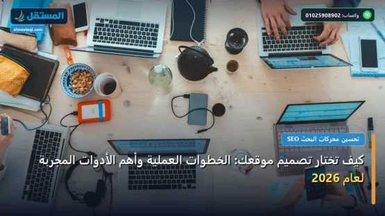 كيف تختار تصميم موقعك: الخطوات العملية وأهم الأدوات المجربة لعام 2026