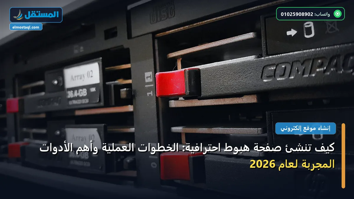 تنشئ صفحة هبوط - كيف تنشئ صفحة هبوط احترافية: الخطوات العملية وأهم الأدوات المجربة لعام 2026