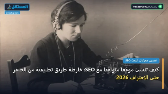 كيف تنشئ موقعًا متوافقًا مع SEO: خارطة طريق تطبيقية من الصفر حتى الاحتراف 2026