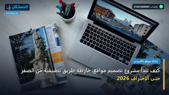 كيف تبدأ مشروع تصميم مواقع: خارطة طريق تطبيقية من الصفر حتى الاحتراف 2026
