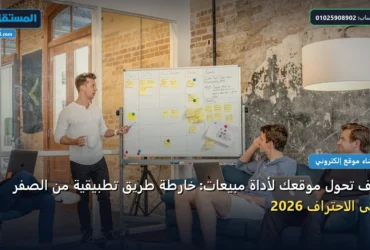تحول موقعك لأداة مبيعات - كيف تحول موقعك لأداة مبيعات: خارطة طريق تطبيقية من الصفر حتى الاحتراف 2026