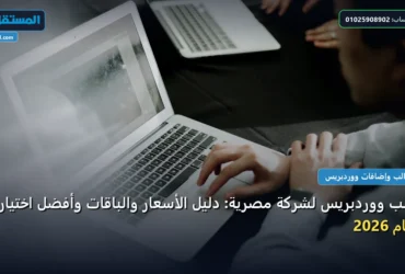 قالب ووردبريس - قالب ووردبريس لشركة مصرية: دليل الأسعار والباقات وأفضل اختيار لعام 2026