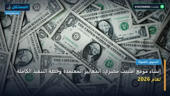 إنشاء موقع أفلييت مصري: المعايير المعتمدة وخطة التنفيذ الكاملة لعام 2026