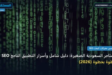 SEO للمتاجر السعودية الصغيرة - SEO للمتاجر السعودية الصغيرة: دليل شامل وأسرار التطبيق الناجح خطوة بخطوة (2026)