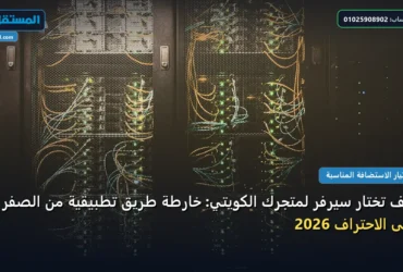 تختار سيرفر لمتجرك الكويتي - كيف تختار سيرفر لمتجرك الكويتي: خارطة طريق تطبيقية من الصفر حتى الاحتراف 2026