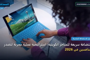 استضافة سريعة - استضافة سريعة للمتاجر الكويتية: استراتيجية عملية مجربة لتصدر المنافسين في 2026