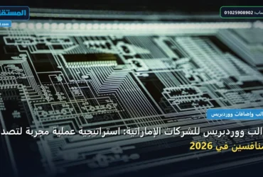 قوالب ووردبريس - قوالب ووردبريس للشركات الإماراتية: استراتيجية عملية مجربة لتصدر المنافسين في 2026