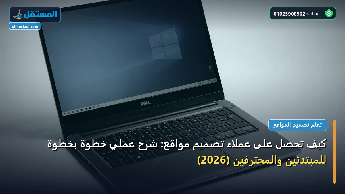 عملاء تصميم مواقع - كيف تحصل على عملاء تصميم مواقع: شرح عملي خطوة بخطوة للمبتدئين والمحترفين (2026)