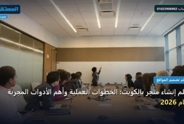 تعلم إنشاء متجر - تعلم إنشاء متجر بالكويت: الخطوات العملية وأهم الأدوات المجربة لعام 2026