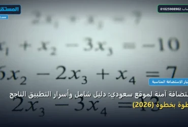 استضافة آمنة - استضافة آمنة لموقع سعودي: دليل شامل وأسرار التطبيق الناجح خطوة بخطوة (2026)